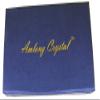 Amlong Crystal Amber Crystal Ball 80mm (3.1 inch) Including Golden Flower Stand and Gift Package view 3