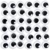 Fun Express - Giant Black Googly Eyes - Fun for Kids Crafts & Home Activities - Wiggle & Move for Creative Fun & Projects - 300 Pieces view 1
