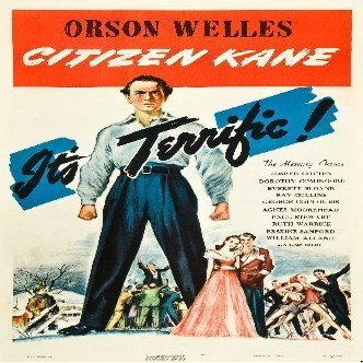 (11x17) Citizen Kane Orson Welles Standing Movie Poster