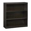 Safco Mayline AB3S36LDC Aberdeen Bookcase, 3 Shelf, Mocha Laminate view 1