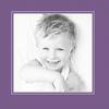 10x10 Purple Iris / Grape Custom Mat for Picture Frame with 6x6 opening size (Mat Only, Frame NOT Included) view 2