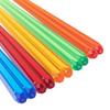 Aoba Clear Chopsticks 5P Bbit - Red, Blue, Yellow, Green, Orange - Methacrylic Resin - Dishwasher Safe view 4