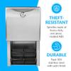 Bobrick Surface-Mounted Multi-Roll Toilet Paper Tissue Dispenser, Satin-Finish Stainless Steel (Model B-2888) view 2