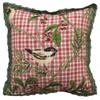 April Cornell 10 by 10-Inch Cushion, Chickadee Embroidery view 2