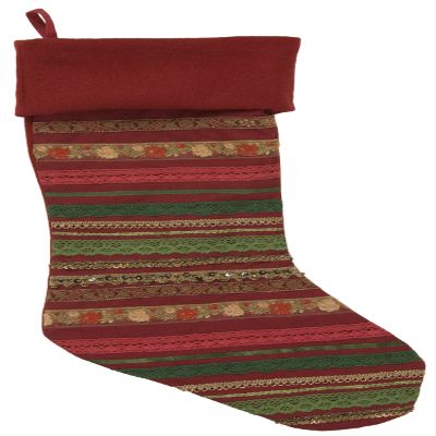April Cornell Stocking, Ribbon Red