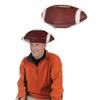 Vinyl Football Hat 1/Pkg, Pkg/6 view 1