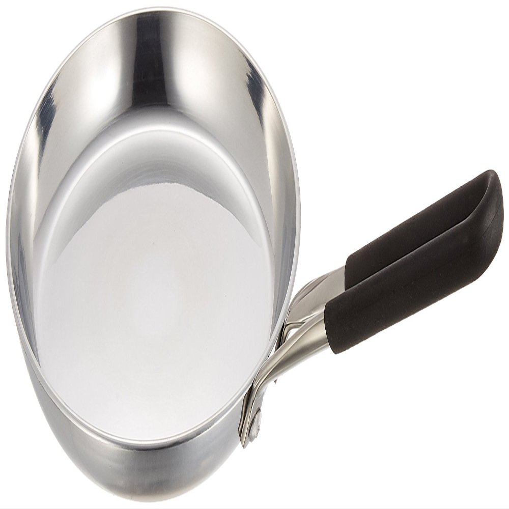  Endoshoji TKG Commercial Use AOY4001 Co-Handle Thick Plate, Induction Compatible, Parent-child Pot, Horizontal Handle, Aluminum Alloy Bottom Stainless Steel Plate