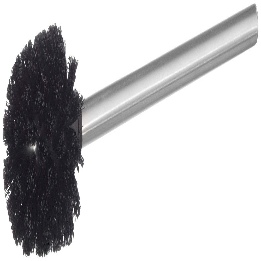 Zeller Replacement Toilet Brush, Stainless Steel, Black, 7.5 x 39.5 cm
