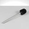 Zeller Replacement Toilet Brush, Stainless Steel, Black, 7.5 x 39.5 cm view 2