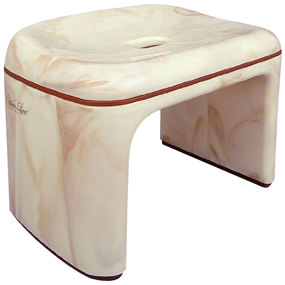 Cincatec LX Water Land Square Bath Chair, Brown