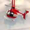 Personalized Helicopter Holiday Gift Expertly Handwritten Ornament view 1