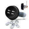 Combi-Cam FJM Security 7803S-Black, 1 Pack, Black view 1