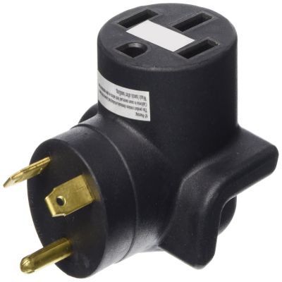 Voltec 16-00582 Heavy-Duty 90 Molded 30M - 50F Adapter