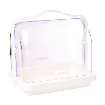 Inomata Chemical Resin Hooded Spice Rack, Table Carrier, W 10.0 x D 7.7 x H 9.6 inches (25.4 x 19.4 x 24.3 cm)