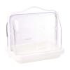 Inomata Chemical Resin Hooded Spice Rack, Table Carrier, W 10.0 x D 7.7 x H 9.6 inches (25.4 x 19.4 x 24.3 cm) view 1
