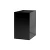 Marketing Holders Black Acrylic POP Display Box with One Open Side Versatile Vertical Column Plinth 12" x 12" x 24" Merchandise Retail Product Riser Plinth No Assembly view 1