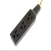 Southwire Retractable Extension Cord Reel - Three Grounded Outlets on Power Block for Multiple Devices - Tangle-Free Design with Smooth Retraction - Yellow - 20 Feet view 2