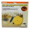 Southwire Retractable Extension Cord Reel - Three Grounded Outlets on Power Block for Multiple Devices - Tangle-Free Design with Smooth Retraction - Yellow - 20 Feet view 4