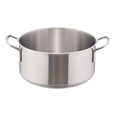 Endoshoji ASTH906 Murano Outer Ring Pot, Commercial Use, (No Lid), 12.6 inches (32 cm), Induction Compatible, 18-8 Stainless Steel