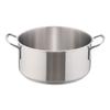 Endoshoji ASTH906 Murano Outer Ring Pot, Commercial Use, (No Lid), 12.6 inches (32 cm), Induction Compatible, 18-8 Stainless Steel view 1