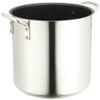 Endo Shoji AZV7803 Murano Induction Teflon Select Small Torso Pot, 9.4 inches (24 cm), Induction Compatible, 18-8 Stainless Steel, Inner Teflon Treatment view 1