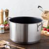 Endo Shoji AHVA402 Murano Induction Teflon Select Half-Size Torso Pot, 7.9 inches (20 cm), No Lid, Induction Compatible, 18-8 Stainless Steel, Inner Teflon Treatment view 4