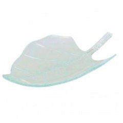 SOLIA () Soria PS32140 Leaf Plate (Pack of 50), Clear Green