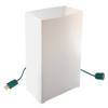 LumaBase Electric Luminaria Kit - White, Set of 10 view 1