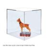 16" Acrylic Display Riser Box with One Open Side Versatile Clear Square One Piece Plexiglass Retail Product Platform and Merchandise Storage Bin No Assembly by Marketing Holders view 2