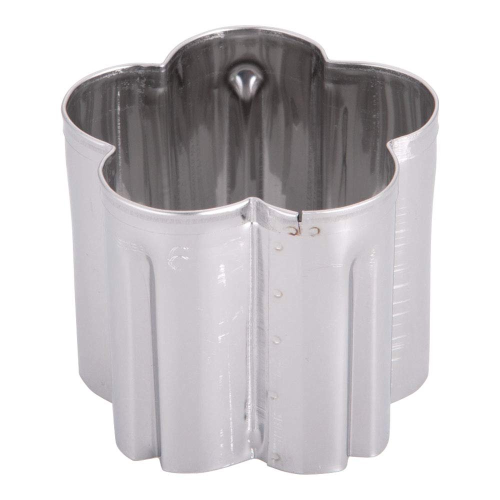 Endo Shoji BPT14006 Vegetable Cutter, Silver, No.6, Commercial Use, Putty Cutter, Cherry Blossom