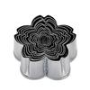 Endo Shoji BPT14006 Vegetable Cutter, Silver, No.6, Commercial Use, Putty Cutter, Cherry Blossom view 2