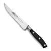 Arcos Kitchen Knife 6 Inch - Nitrum Stainless Steel and 150 mm blade.Professional Kitchen Knife for Cooking. Ergonomic Polyoxymethylene POM Handle. Series Riviera Blanc. Color Black view 1