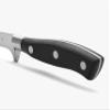 Arcos Boning Knife 5 Inch Nitrum Stainless Steel and 130 mm blade. Professional Butcher Knife to Slice Bones from Meat. Ergonomic Polypropylene Handle. Series Rivera. Color Black. view 3