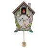 Mark Feldstein Garden Cottage Singing Cardinal Tabletop Wall Sound Cuckoo Clock 14x10 view 1