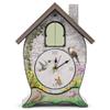 Mark Feldstein Garden Cottage Singing Cardinal Tabletop Wall Sound Cuckoo Clock 14x10 view 3