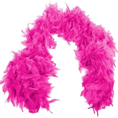 55g Hot Pink Feather Boa Costume Accessory