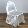 50 Universal Satin Self Tie Wedding CHAIR COVER - 8 Colors! view 3