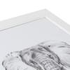 ArtToFrames 5x36 inch Satin White Frame Picture Frame, 2WOMFRBW26074-5x36 view 4