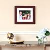 ArtToFrames 21x29 inch Rich Mahogany Frame Picture Frame, 2WOMFRBW74039-21x29 view 2