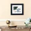 ArtToFrames 23x29 inch Satin Black Picture Frame, 2WOMFRBW74079-23x29 view 2