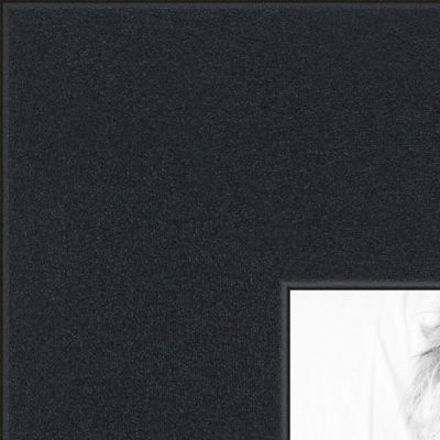 ArtToFrames 6x18 inch Satin Black Picture Frame, 2WOMFRBW74079-6x18