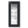 ArtToFrames 6x18 inch Satin Black Picture Frame, 2WOMFRBW74079-6x18 view 3