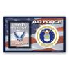 Air Force Photo Frame Magnet by Magnet America is 5.25" x 9" Made for Refrigerators Or Any Magnetic Receptive Materials view 1