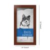 ArtToFrames 8x16 inch Walnut Stain on Solid Red Oak Wood Picture Frame, 2WOM0066-59504-YWAL-8x16 view 2