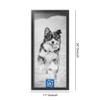 ArtToFrames 15x34 inch Black Stain on Solid Red Oak Wood Picture Frame, 2WOM0066-59504-YBLK-15x34 view 2