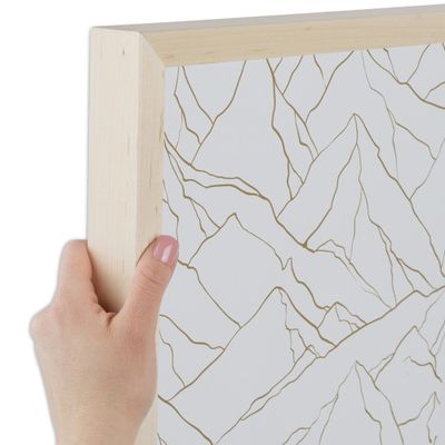 ArtToFrames 13x14 inch Clear Stain on Maple Wood Picture Frame, 2WOM0066-81784-YCLR-13x14