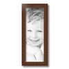 ArtToFrames 6x17 inch Walnut stain Wood Picture Frame, 2WOM0066-81375-YWAL-6x17 view 3