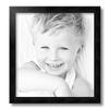 ArtToFrames 14x15 Inch Black Picture Frame, This 1.125" Custom Wood Poster Frame is Black Stain on Maple, for Your Art or Photos - Comes with Regular Glass, 2WOM0066-80209-YBLK-14x15 view 3