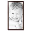 ArtToFrames 18x34 Inch Brown Picture Frame, This 1.125" Custom Wood Poster Frame is Walnut Stain on Red Oak, for Your Art or Photos - Comes with 060 Plexi Glass, 2WOM0066-80209-YWAL-18x34 view 3