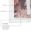 ArtToFrames 17x30 inch Off White Wash on Ash Wood Picture Frame, 2WOM0151-59504-475-17x30 view 4